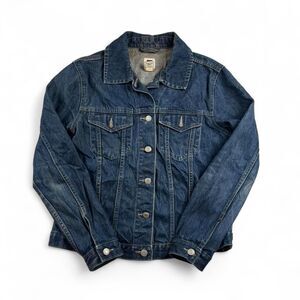 Y2K Gap Women’s S Denim Jacket Classic Blue Jean Trucker Vintage 2000s